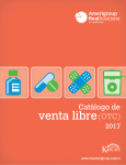 Catálogo de medicamentos de venta libre (OTC)