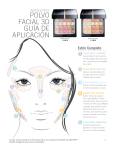 Polvo Facial 3D Guía De aPlicación