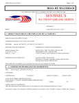 MSDS - Sentinel Synthetic Lubricants