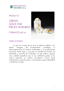 CREMA GOLD AGE PIELES MADURAS