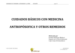 cuidados básicos con medicina antropósofica y otros