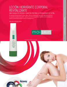 LOCIÓN HIDRATANTE CORPORAL REVITALIZANTE