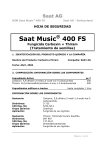 Saat Music 400 FS - Saat-Ag
