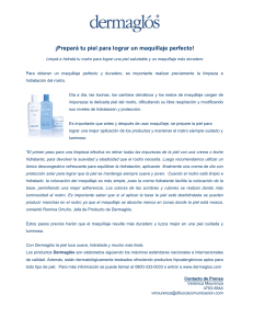 Prepara tu piel para lograr un maquillaje perfecto