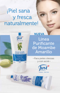 naturalmente! ¡Piel sana y fresca