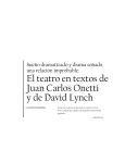 El teatro en textos de Juan Carlos Onetti y de David Lynch