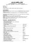 Julia Möller CV