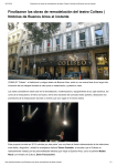 Finalizaron las obras de remodelación del teatro Coliseo | Noticias