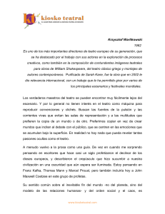 Krzysztof Warlikowski 1962 Es uno de los más importantes