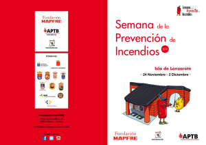 Semana de la Prevenci&oacute;n de Incendios