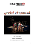 Dossier de presentation - Le Carrousel, compagnie de théâtre