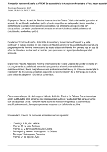 Fundación Vodafone España y APTENT Be accessible! y la