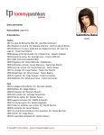 Valentina Bassi - Tommy Pashkus Agencia – Prensa y Comunicación