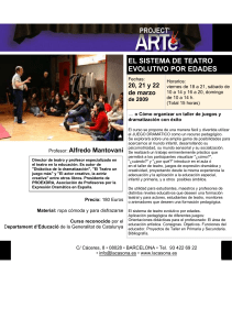 el sistema de teatro evolutivo por edades