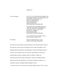 ABSTRACT Title of Document: HACIA UN TEATRO
