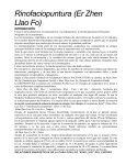 Rinofaciopuntura (Er Zhen Llao Fo)