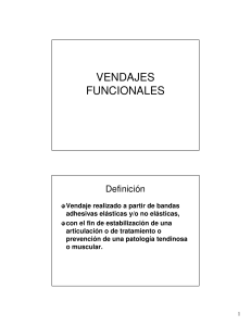 vendajes funcionales