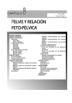 Pelvis y relación feto-pélvica