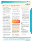 Medicines for Hypothyroidism