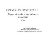 hormonas proteicas i - Aula Virtual FCEQyN