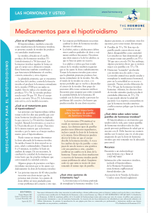 Medicamentos para el hipotiroidismo