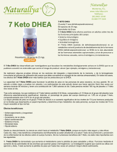 información de 7-Keto DHEA Naturallya