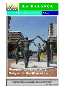 Monumento a la Sardana, Malgrat de Mar (Barcelona)