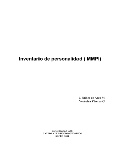 MMPI Nuñez - Medicina Legal