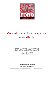 Manual Psicoeducativo para el consultante