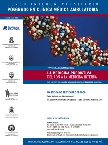 la medicina predictiva