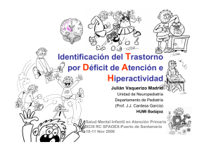 Identificación del Trastorno por Déficit de Atención e Hiperactividad