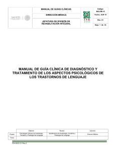 MG-DM-10 Guía Clínica de Diagnóstico y Tratamiento de los