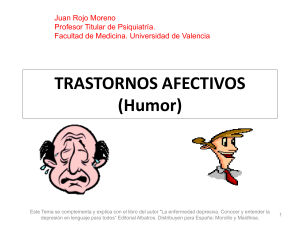 TRASTORNOS AFECTIVOS (Humor)