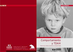 Comportamiento y TDAH