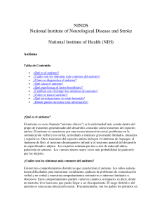 NINDS National Institute of Neurological Disease and Stroke
