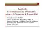 TALLER DR. ALARCÓN - Sociedad Chilena de Salud Mental