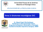 Tema 3: Síndromes neurológicos: EVC