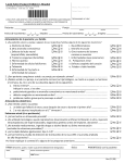 Prenatal Genetic Screening Questionnaire (Spanish)