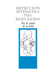 detecciÓn sistemática para recién Nacidos