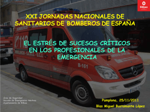 Diapositiva 1 - Asociación de Sanitarios de Bomberos de España