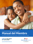 Manual del Miembro Servicios de tratamiento de salud mental y