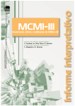 Inventario Clínico Multiaxial de Millon - III