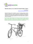 Bicicleta urbana : por un medio de transporte digno y seguro