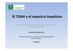 El TDAH y el espectro impulsivo - Sociedad Española de Patología