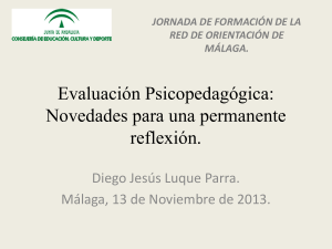 Evaluación Psicopedagógica