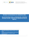 REHABILITACION BASADA EN COMUNIDAD (RBC)