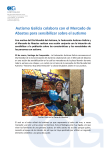 Autismo Galicia colabora con el Mercado de Abastos para