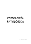 Psicología Patológica - PsiqueUned. Psicología. UNED