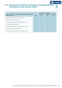 7.4.4. Escala para el Trastorno de Ansiedad Generalizada (GAD