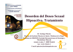 Desorden del Deseo Sexual Hipoactivo Tratamiento Hipoactivo